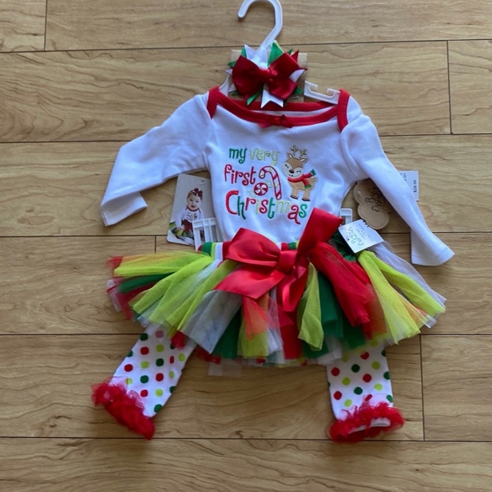 Festive First Christmas Outfit
